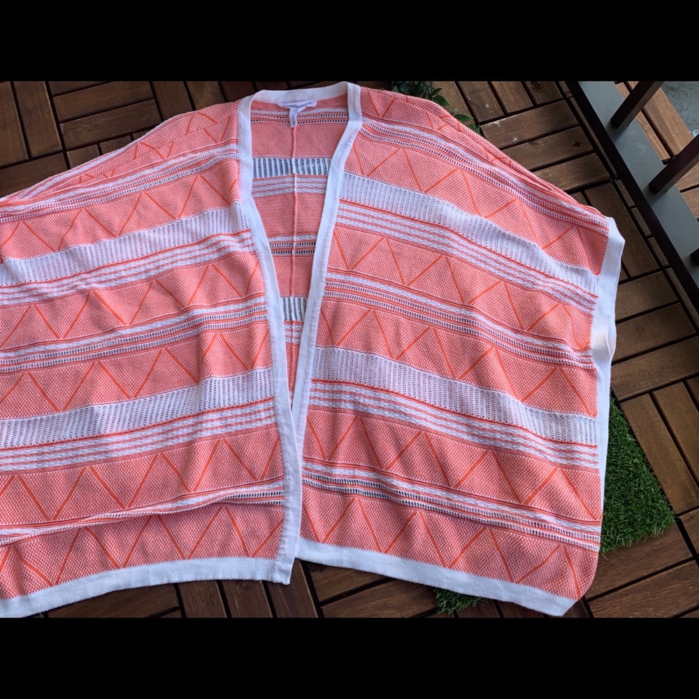 Bcbgeneration Cardigans Open Front Orange Size Os - image 8